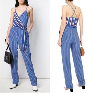 Rag & Bone Striped Felix Jumpsuit size 4, NWT